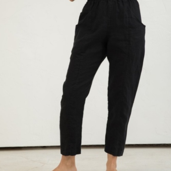 Elizabeth Suzann Pants - Elizabeth Suzann ClydeBlack Canvas Pant